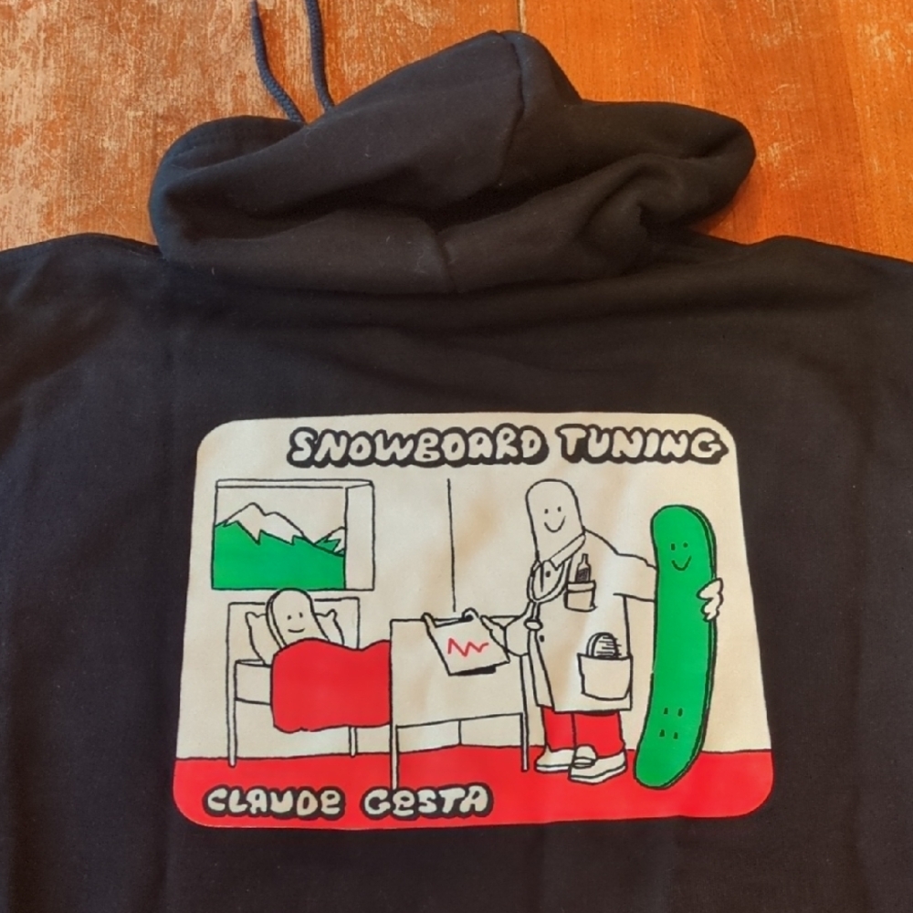 RARE Claude Gesta KANABEACH Hoodie